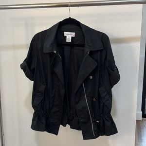 Black Calvin Klein Utility Jacket